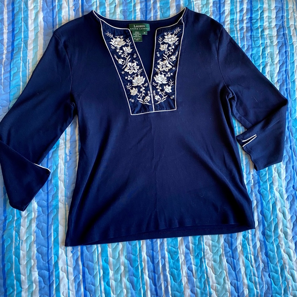 Ralph Lauren embroidered shirt